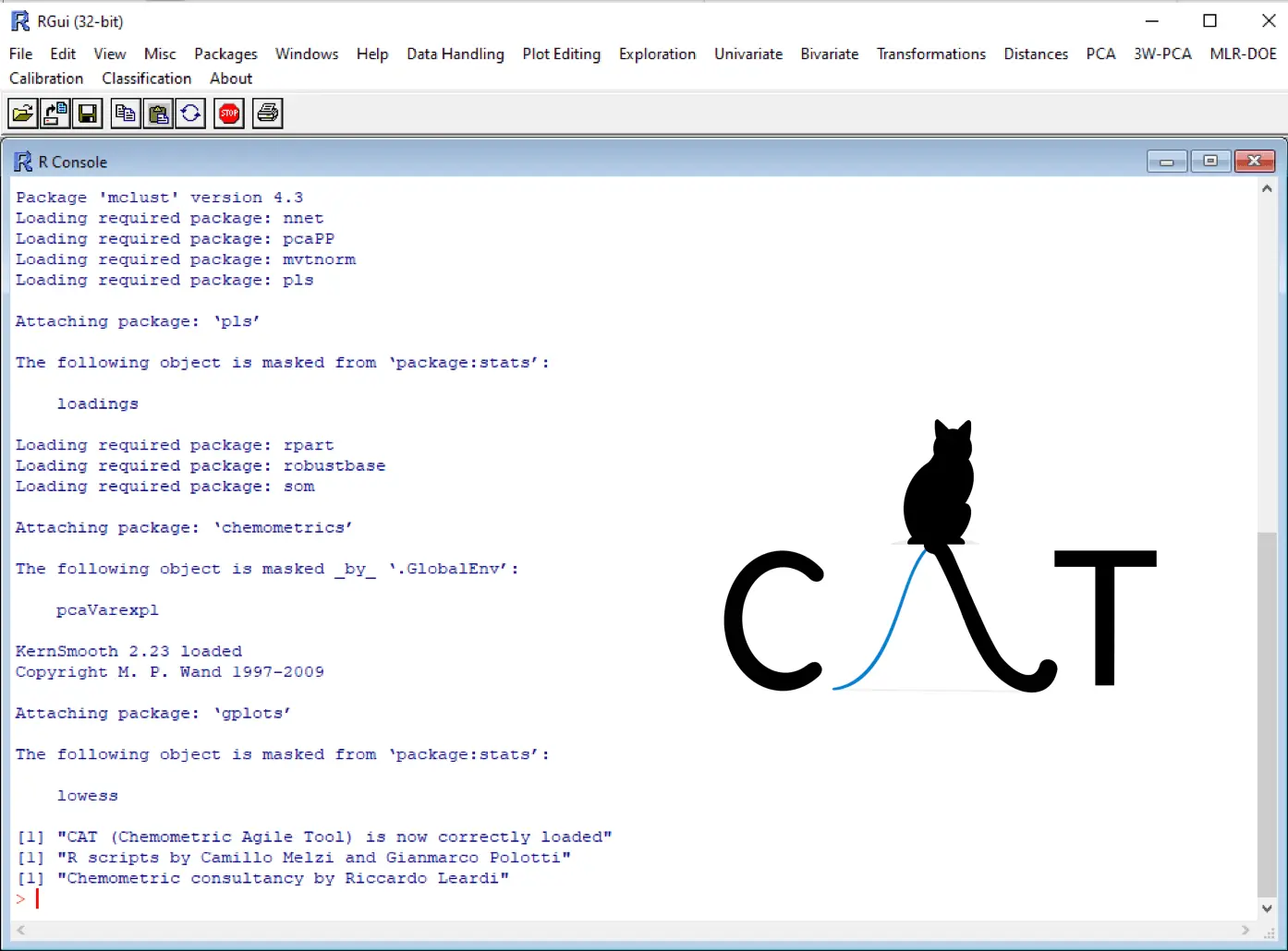 CAT Software Interface